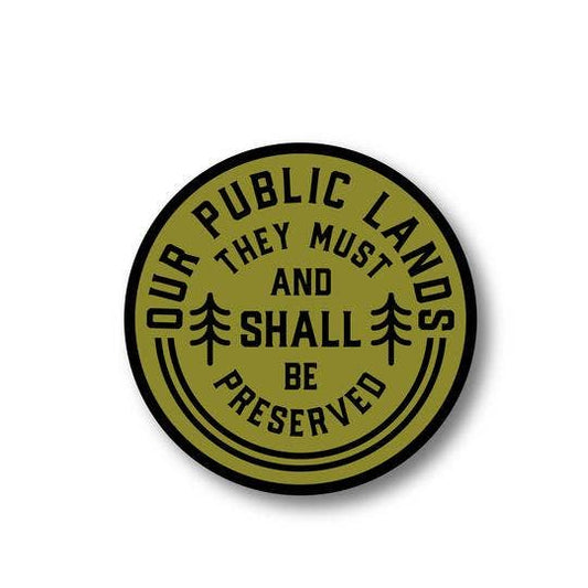 Our Public Lands Sticker